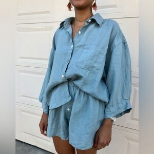 DEIJI STUDIOS 03 SET IN CYAN BLUE